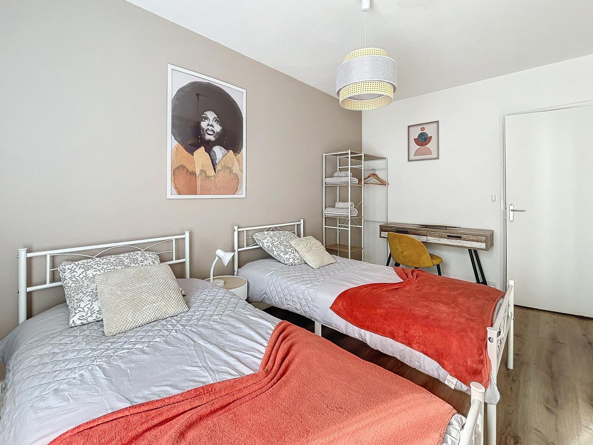 Appart Xl "So Zen" - 3 Chambres - 8 Pers - 20Mn To Paris 昂吉安班斯 外观 照片