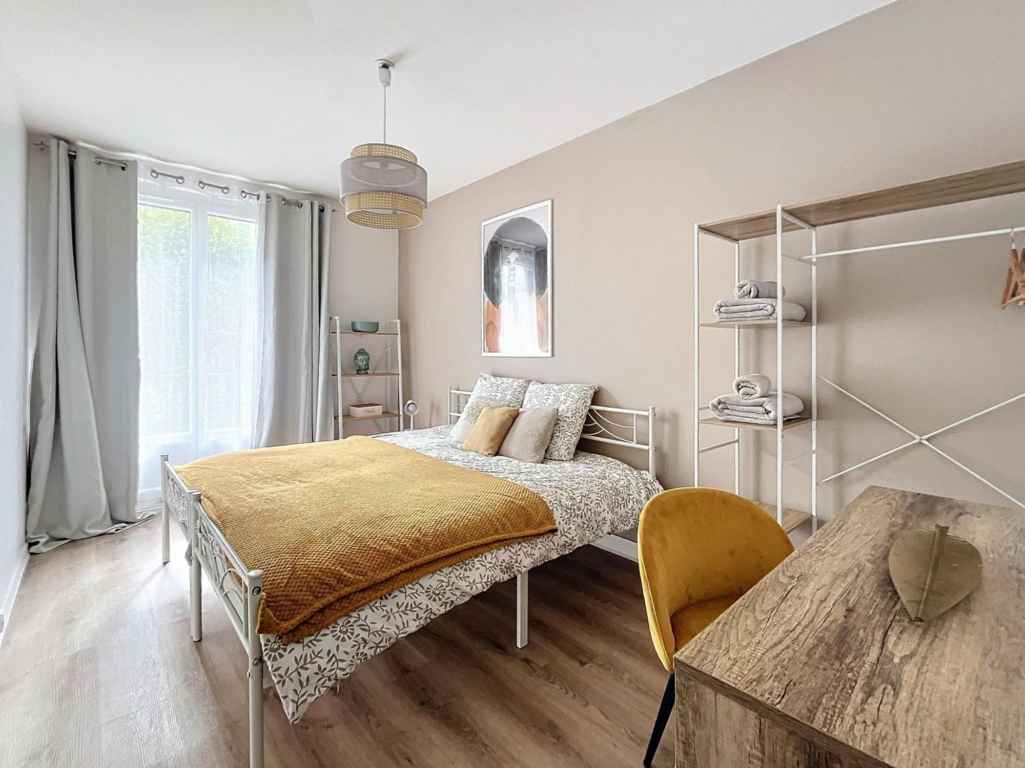 Appart Xl "So Zen" - 3 Chambres - 8 Pers - 20Mn To Paris 昂吉安班斯 外观 照片